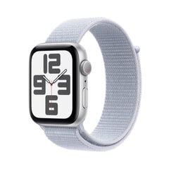 Apple Watch SE 3 GPS 44mm Silver Aluminium Case with Winter Blue Sport Loop цена и информация | Смарт-часы (smartwatch) | 220.lv