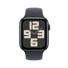 Apple Watch SE GPS 44mm Midnight Aluminium Case with Midnight Sport Band - M/L MXEK3ET/A cena un informācija | Viedpulksteņi (smartwatch) | 220.lv