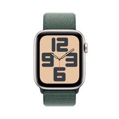 Apple Watch SE GPS 40мм Starlight Aluminium Case with Lake Green Sport Loop MXEH3ET/A цена и информация | Смарт-часы (smartwatch) | 220.lv