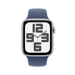 Apple Watch SE GPS 40mm Silver Aluminium Case with Denim Sport Band - M/L MXED3ET/A cena un informācija | Viedpulksteņi (smartwatch) | 220.lv