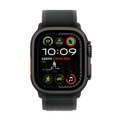 Apple Watch Ultra 2 GPS + Cellular 49mm Black Titanium Case with Black Trail Loop - M/L MX4V3UL/A cena un informācija | Viedpulksteņi (smartwatch) | 220.lv