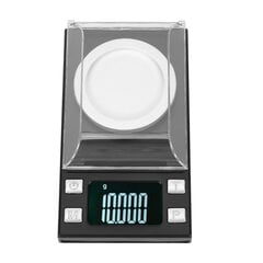 0,001 g augstas precizitātes pārnēsājami mini LCD digitālie elektroniskie svari juvelierizstrādājumu zelta tablešu svēršanai 50 g/0,001 g cena un informācija | Virtuves svari | 220.lv