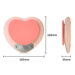 Virtuves digitālie svari, augstas precizitātes ABS, 3 uzlādes veidi, 3 veidu vienības, pārveidošana Maza izmēra cepšanas svari mājām, 1g/5kg cena un informācija | Virtuves svari | 220.lv