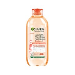 Garnier SkinActive Solution Micellar Water Peeling doux 400ml cena un informācija | Sejas tīrīšanas un masāžas ierīces | 220.lv