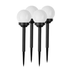 LED saules lampa, Ilumen LS-102 4 gab cena un informācija | Āra apgaismojums | 220.lv