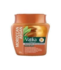 Matu maska ar argana eļļu, Dabur Vatika, 500g cena un informācija | Matu uzlabošanai | 220.lv