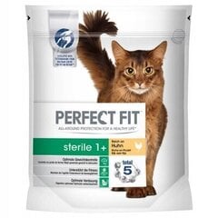 Perfect Fit Sterile 1+ для стерилизованных кошек с говядиной, 4,5 кг цена и информация | Сухой корм для кошек | 220.lv