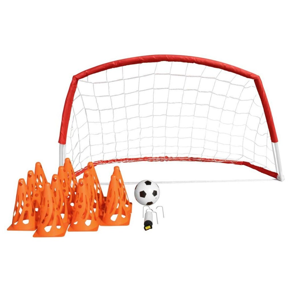 Futbola treniņu komplekts Konusi MASTER Goal 122 x 61 x 61 cm cena un informācija | Handbols | 220.lv