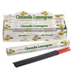 Aromātiskie kociņi Citronella Lemongrass cena un informācija | Mājas aromāti | 220.lv