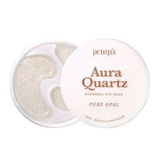 Petitfee Aura Quartz hidrogēla acu maska - tīrs opāls 40ea - hidrogēla acu pārslas cena un informācija | Acu krēmi, serumi | 220.lv