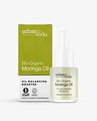 Sejas ādas balansēšanas līdzeklis Moringa Oil Balancing Booster, Urban Veda, 15 ml cena un informācija | Serumi sejai, eļļas | 220.lv