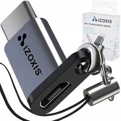 USB-c usb adapteris, Izoxis M-18933 cena un informācija | Adapteri un USB centrmezgli | 220.lv