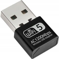 Wifi usb adapteris, Izoxis M-19181 1200Mbps цена и информация | Адаптеры и USB разветвители | 220.lv