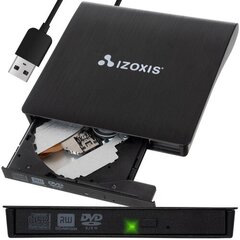 Ārējais portatīvais diskdzinis, Izoxis M-24351 USB cena un informācija | Adapteri un USB centrmezgli | 220.lv