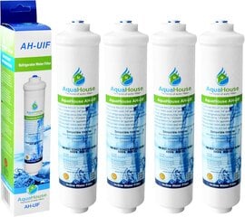 AquaHouse AH-UIF фильтр для воды для холодильников Samsung и Haier, 4 шт. цена и информация | Принадлежности для большой бытовой техники | 220.lv