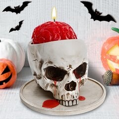 Liellopu galvaskaula, kas piemērota Halloween cena un informācija | Kapu sveces | 220.lv