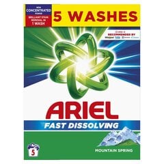 Ariel Mountain Spring Washing pulveris, 5 mazgāšanas/ 275 g x 12 gab. cena un informācija | Veļas mazgāšanas līdzekļi | 220.lv