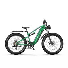 Elektriskais velosipēds Duotts E26 Hybrid, 26", zaļš cena un informācija | Elektrovelosipēdi | 220.lv