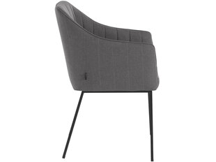 2-jų ēdamistabas krēslu komplekts Jaxon armchair 2 pack - Anthracite fabric 5989413 cena un informācija | Virtuves un ēdamistabas krēsli | 220.lv