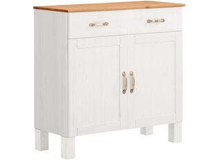 Komoda Sideboard, balta cena un informācija | Virtuves komplekti | 220.lv