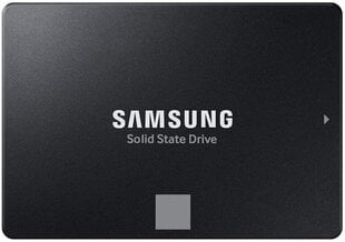 Prece ar bojātu iepakojumu. SSD|SAMSUNG|870 EVO|1TB|SATA|SATA 3.0|MLC|Write speed 530 MBytes/sec|Read speed 560 MBytes/sec|2,5"|MTBF 1500000 hours|MZ-77E1T0B/EU cena un informācija | Elektronikas aksesuāri ar bojātu iepakojumu | 220.lv