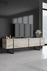 ТВ столик Luxe Travertine, бежевый цена и информация |  Тумбы под телевизор | 220.lv