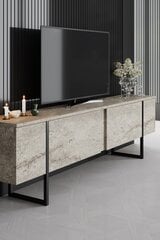 ТВ столик Luxe Travertine, бежевый цена и информация |  Тумбы под телевизор | 220.lv