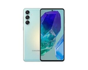 Samsung Galaxy M55 M556 5G DS 8/128GB Light Green цена и информация | Мобильные телефоны | 220.lv