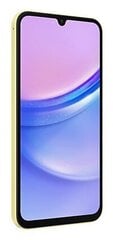 Samsung Galaxy A155F A15 8|256GB DS Yellow cena un informācija | Mobilie telefoni | 220.lv