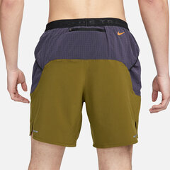 Шорты для мужчин Nike Trail Dri-FIT, цвет хаки, артикул FB4194-368. цена и информация | Мужская спортивная одежда | 220.lv