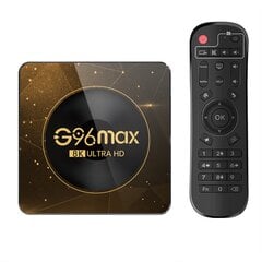 Smart TV Box Farrot мультимедийный проигрыватель G96 Max HD Android 13.0 Цифровой наземный декодер ТВ-приемник Телевизионная приставка RK3528 Четырехъядерный процессор 2-16G Медиаплеер Поддержка USB 3.0/3D/4K/8K цена и информация | Мультимедийные проигрыватели | 220.lv