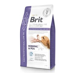 Brit Veterinary Diets Gastrointestinal Low Fat, 2 кг цена и информация |  Сухой корм для собак | 220.lv