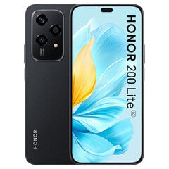 Honor 200 Lite 5G Dual SIM 8+256BG Black cena un informācija | Mobilie telefoni | 220.lv