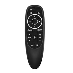 CP G10s Pro Universāla Smart TV Air Mouse - Bezvadu / IR Pults Balss Asistents & Giroskops un LED Melna cena un informācija | Televizoru un Smart TV aksesuāri | 220.lv