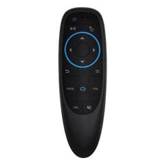 CP G10BTS Universāla Smart TV Air Mouse - Bluetooth / IR Pults Balss Asistents & Giroskops Melna cena un informācija | Televizoru un Smart TV aksesuāri | 220.lv