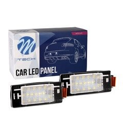 LED numura zīmes apgaismojums OPEL Vectra C 18SMD (LED license plate light OPEL Vetra C 18SMD) cena un informācija | Auto piederumi | 220.lv