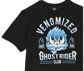 T-krekls Marvel Venomized Ghost Rider cena un informācija | Datorspēļu suvenīri | 220.lv