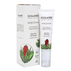 Gēla acu plāksteri, Ecolatier, balts, 30 ml cena un informācija | Sejas maskas, acu maskas | 220.lv