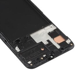 LCD + skārienjūtīgais displejs Samsung SM-A307 Galaxy A30s (OLED) Rāmis melns cena un informācija | Telefonu rezerves daļas un instrumenti to remontam | 220.lv