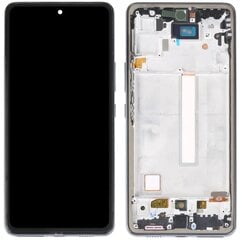 LCD + skārienjūtīgais ekrāns Samsung Galaxy A53 5G A536 Incell Frame melns cena un informācija | Telefonu rezerves daļas un instrumenti to remontam | 220.lv