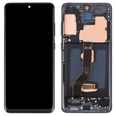 LCD + skārienekrāns Samsung Galaxy S20 PLUS G985 G985F OLED rāmis cena un informācija | Telefonu rezerves daļas un instrumenti to remontam | 220.lv