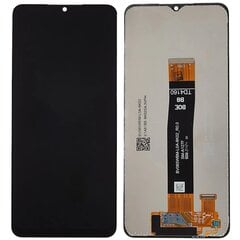 LCD + skārienekrāns Samsung A12 SM-A125F SM-A125M SM-A125F/DS melns cena un informācija | Telefonu rezerves daļas un instrumenti to remontam | 220.lv