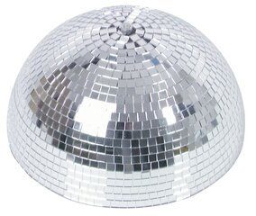 EUROLITE Half Mirror Ball 30cm motorizēta cena un informācija | Svētku dekorācijas | 220.lv