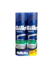 Nomierinoša skūšanās želeja Gillette Soothing, 400 ml cena un informācija | Skūšanās piederumi, kosmētika | 220.lv