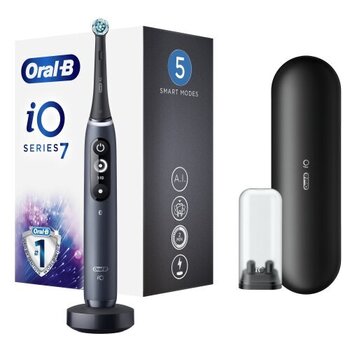 Prece ar bojājumu. iOM7.1B2.2BD Oral-B iO Elektriskā Zobu Birste Black Onyx cena un informācija | Preces ar bojājumiem | 220.lv