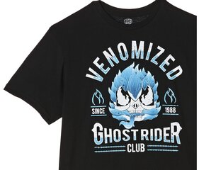 T-krekls Marvel Venomized Ghost Rider Size L cena un informācija | Datorspēļu suvenīri | 220.lv