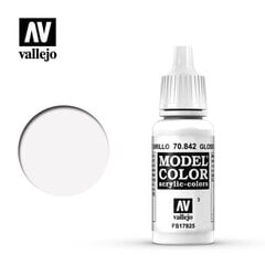 White Gloss 17 ml Model Color VALLEJO 70842 cena un informācija | Kolekcionējamie modeļi | 220.lv