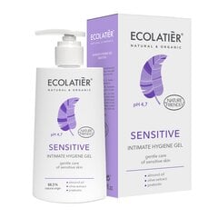 Intīmās higiēnas gels, Ecolatier, balts, 250 ml cena un informācija | Intīmās higiēnas līdzekļi | 220.lv