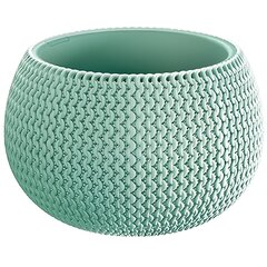 Puķu pods Splofy Bowl 16x24cm, zaļš cena un informācija | Puķu podi | 220.lv