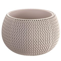 Puķu pods Splofy Bowl 16x24cm, g.brūns cena un informācija | Puķu podi | 220.lv